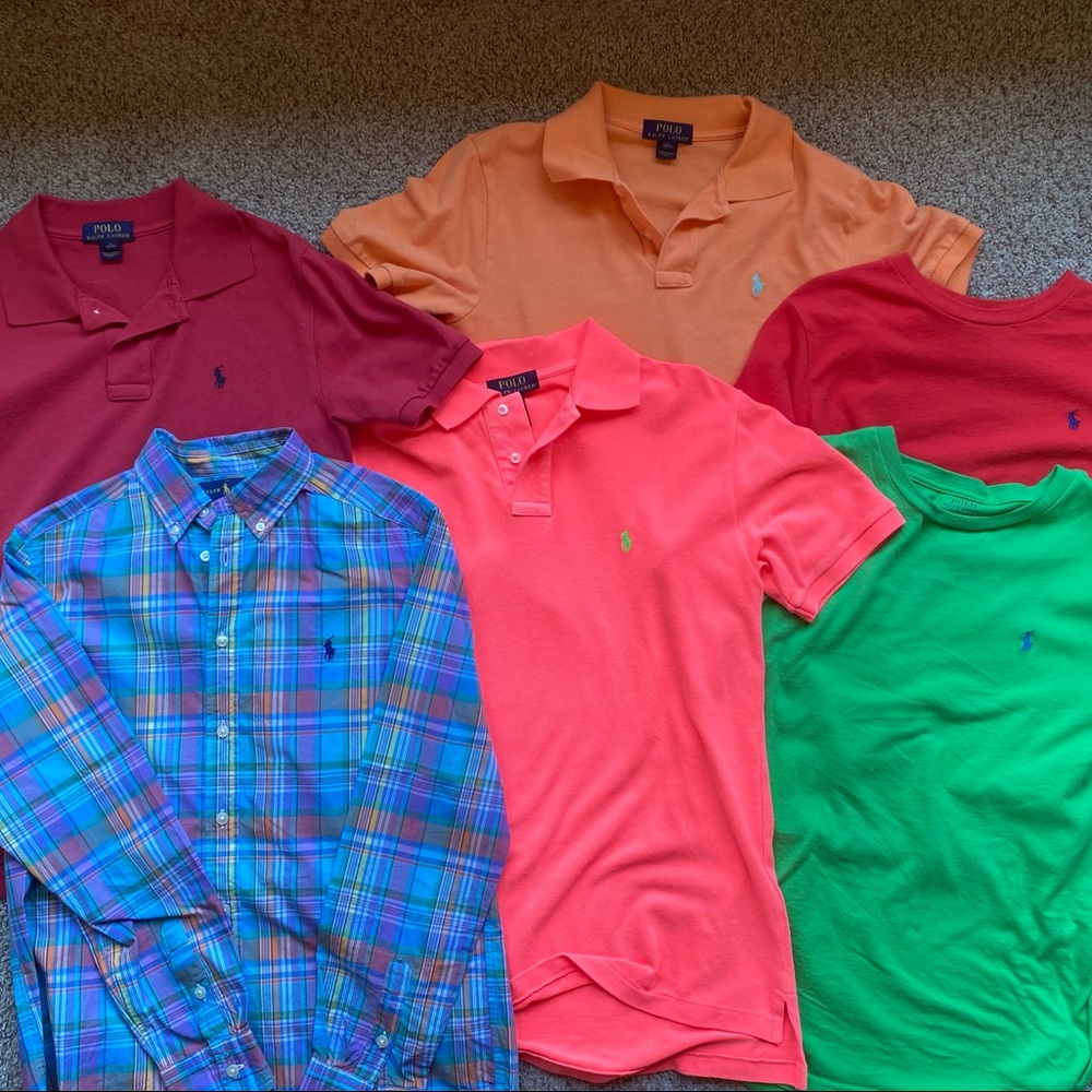 Ralph Lauren Polo Shirts (Teen 14-16)